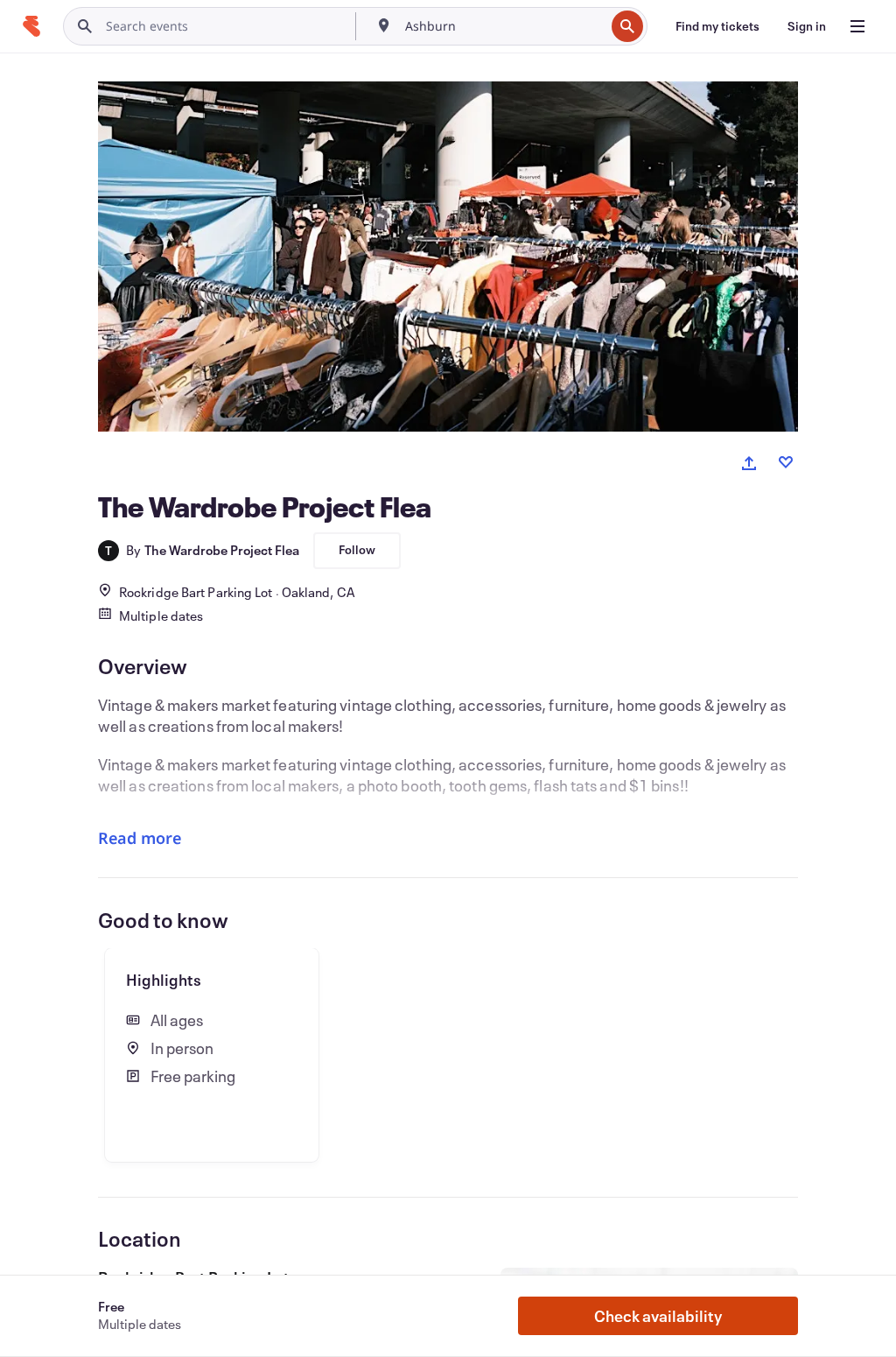 The Wardrobe Project Flea