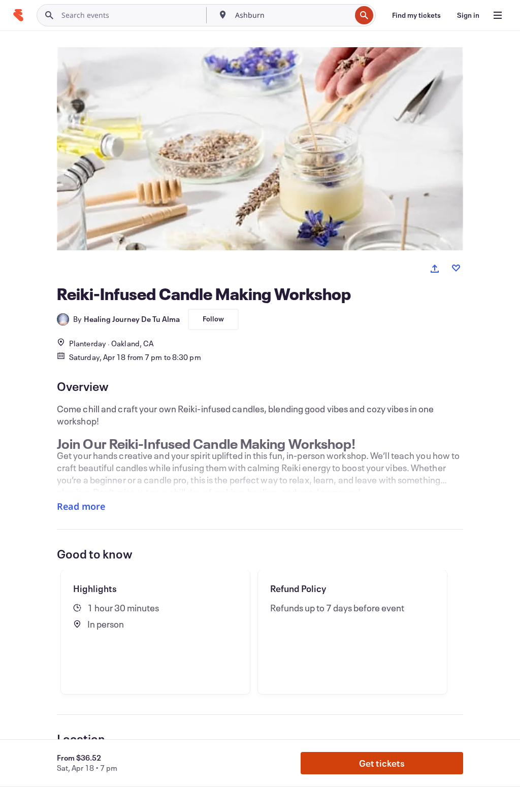 Reiki-Infused Candle Making Workshop