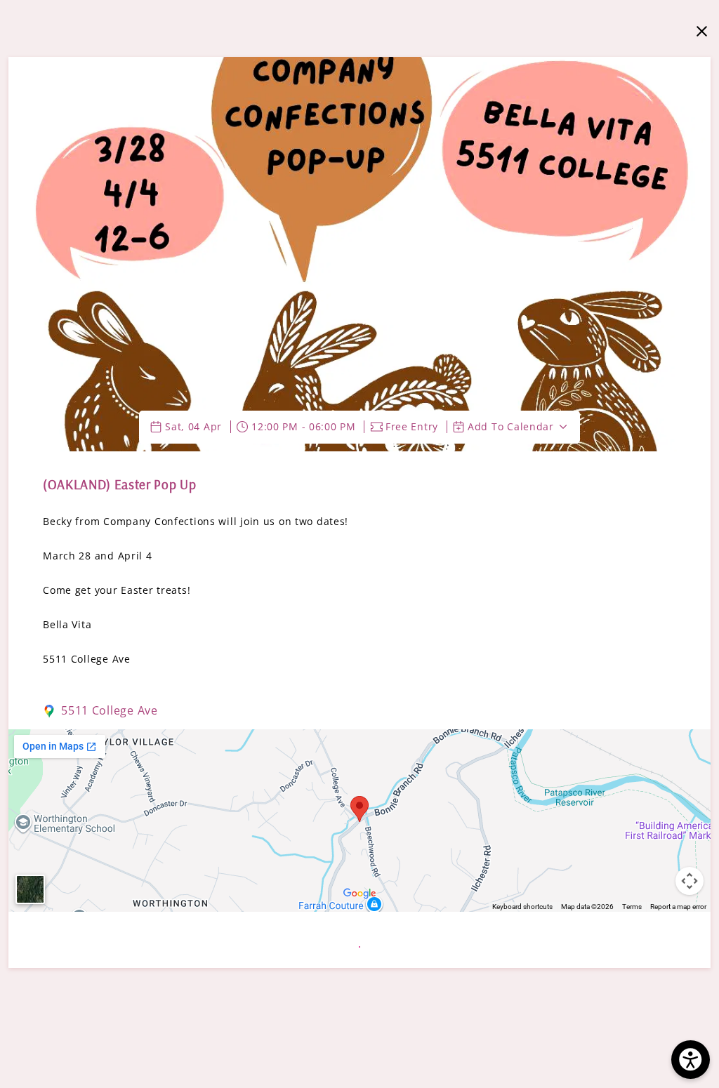 COMPANY CONFECTIONS POP-UP