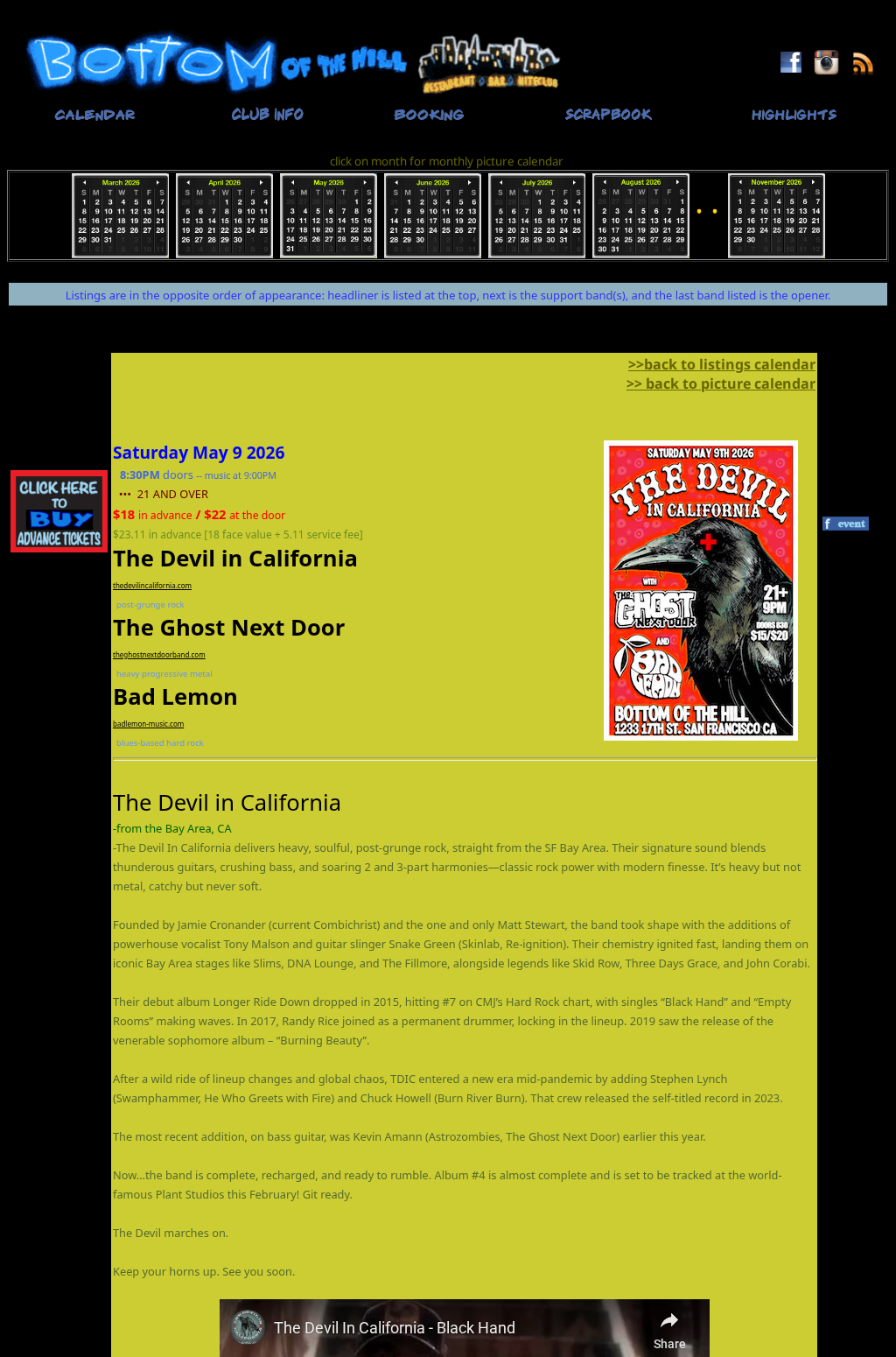 The Devil in California