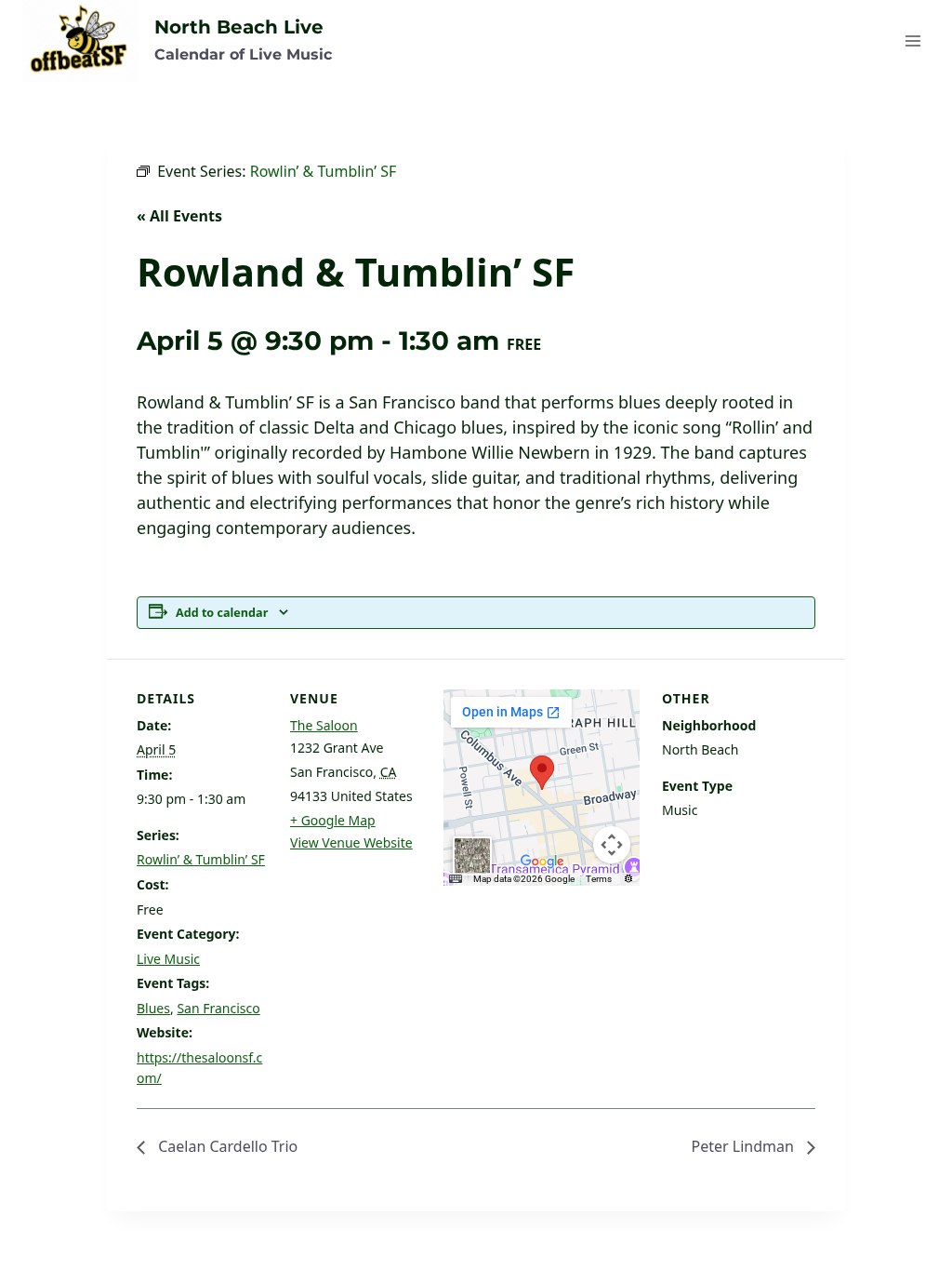 Rowland & Tumblin' SF