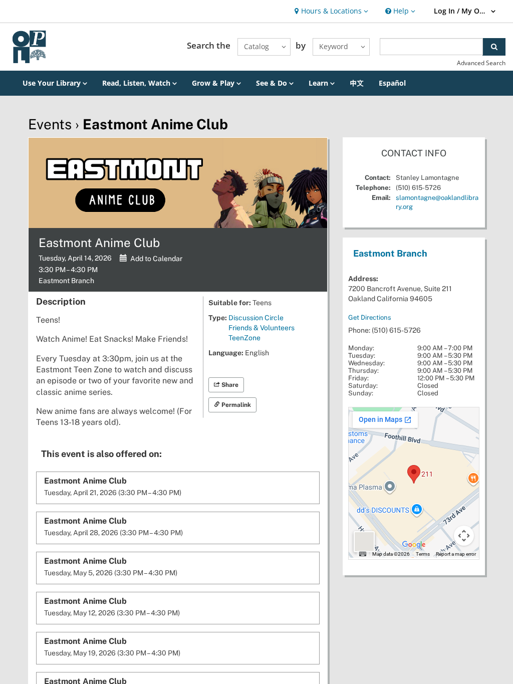 Eastmont Anime Club