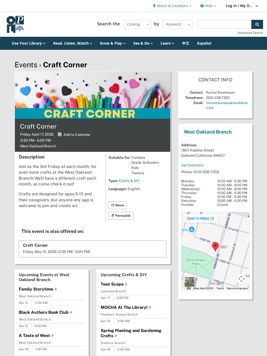 Craft Corner